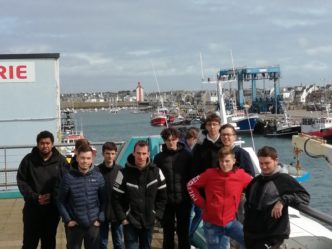 Visite du port du Guilvinec et des Transports Guiffant