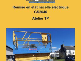 Remise en état de la nacelle GS2646